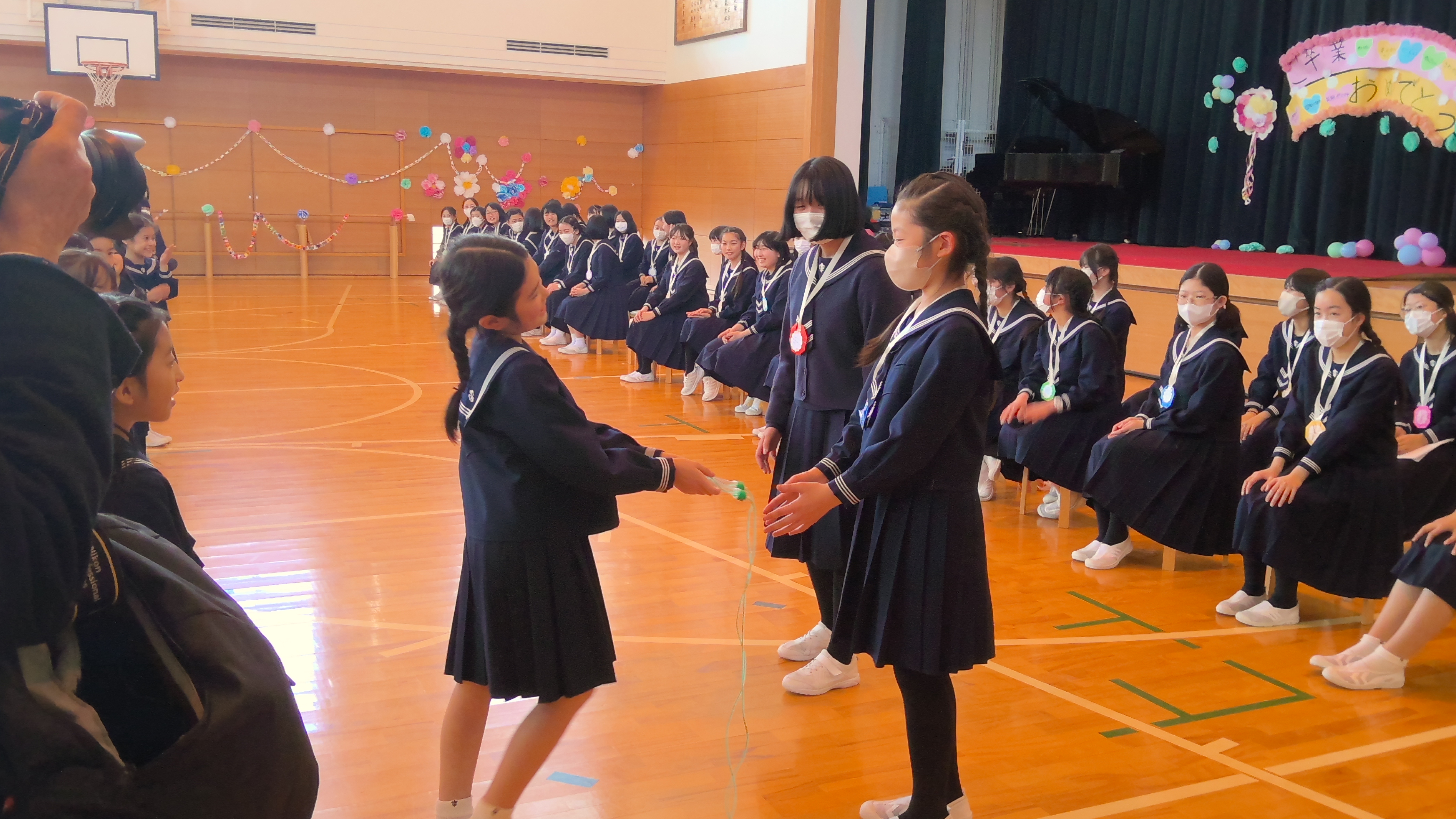 ６年生を送る会 の投稿