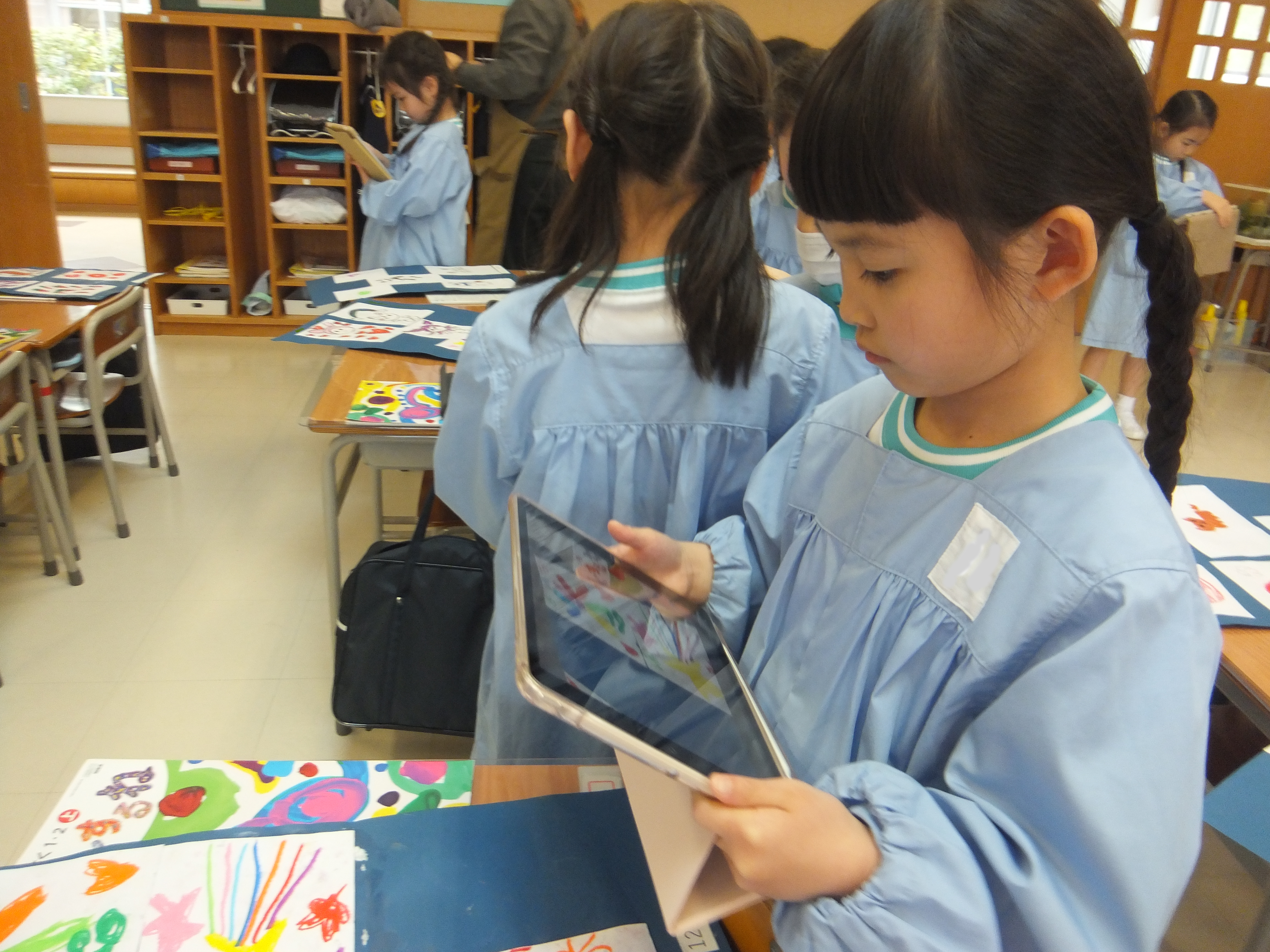 1年生がiPad (0_0;) の投稿