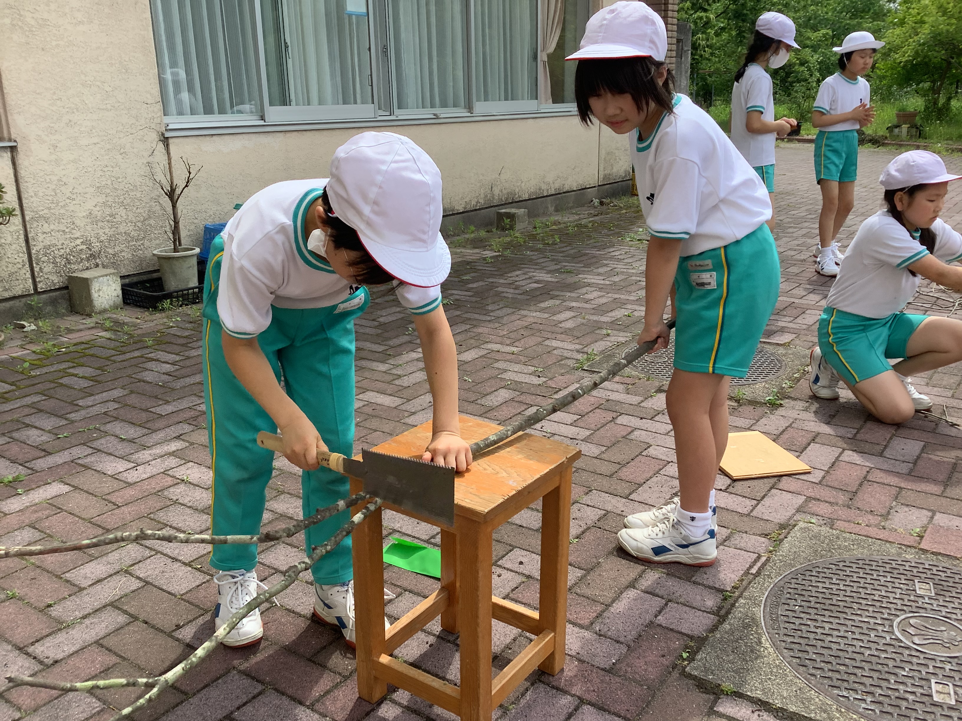 6月12日（木）4年図工　むすんでつないで の投稿