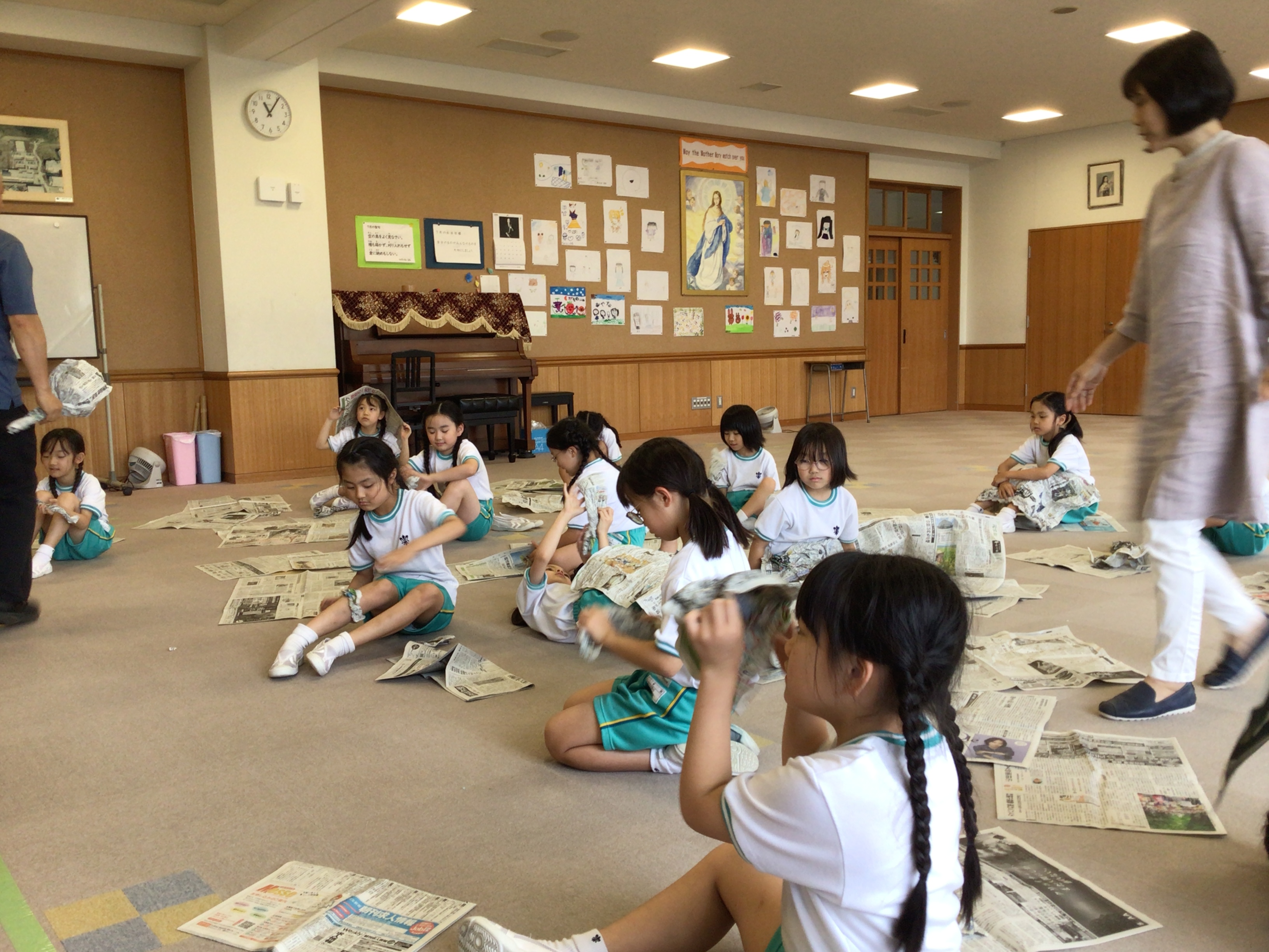 7月11日（金）２年生 どんどんかわるよ新聞紙 の投稿