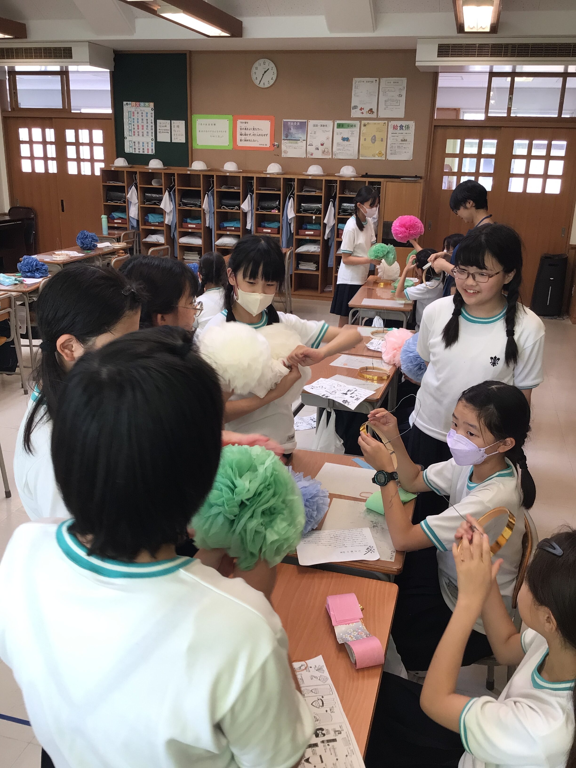 7月16日（水）仙台駅前商店街の方々と七夕飾り作り の投稿