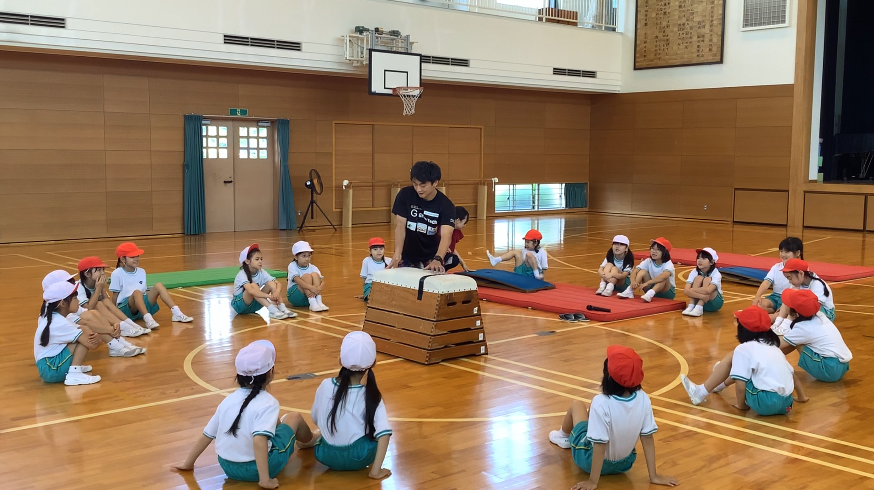 7月18日（金）体操金メダリスト 亀山耕平さん 仙台白百合学園小学校で授業！ の投稿