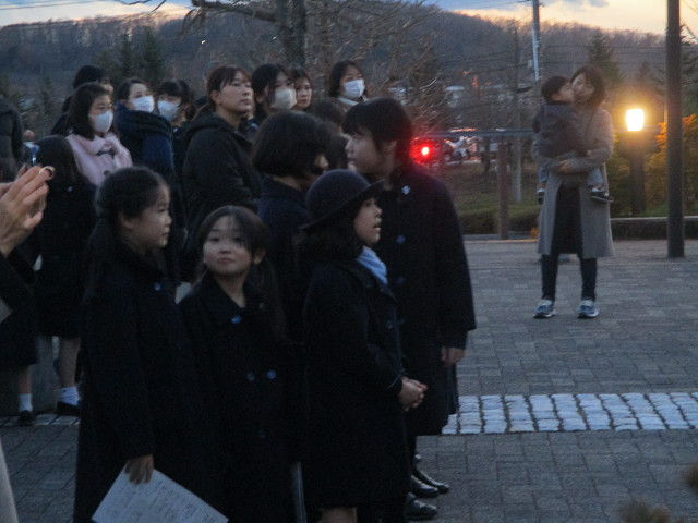 クリスマスツリー点灯式 の投稿