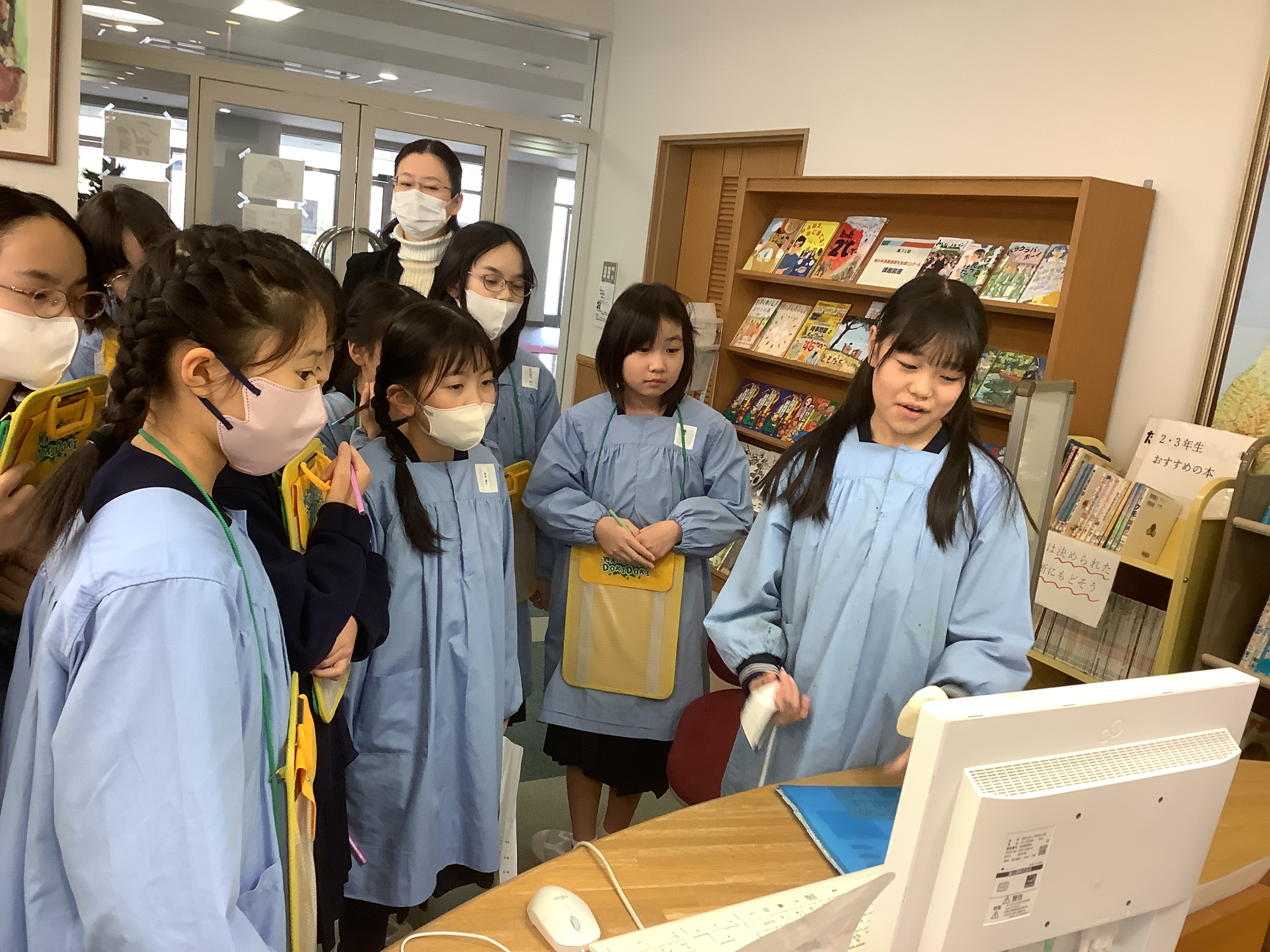 2026年1月9日（金）4年生委員会巡り の投稿